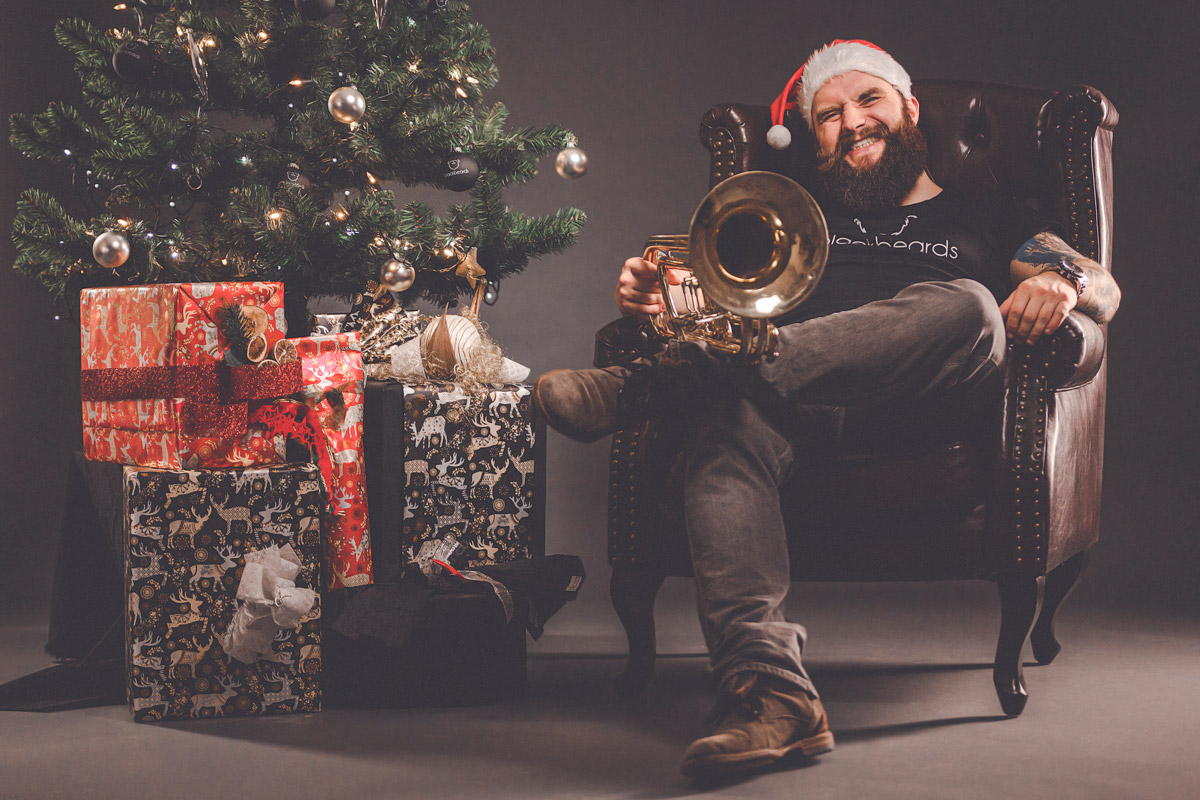 Komm mit Mike Seebauer von blackbeards in Weihnachtsstimmung